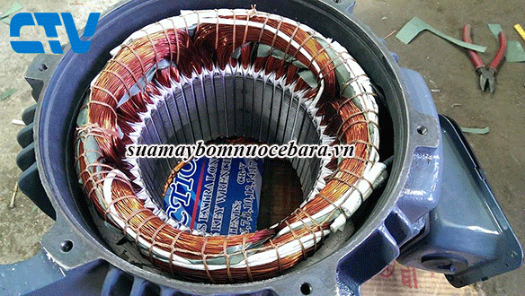 Quấn máy bơm công nghiệp ebara giá đại lý - bảo hành lâu dài