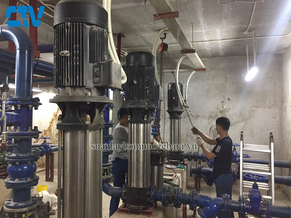 Sửa chữa máy bơm Ebara tận nơi – Giải pháp kỹ thuật nhanh chóng, tối ưu chi phí