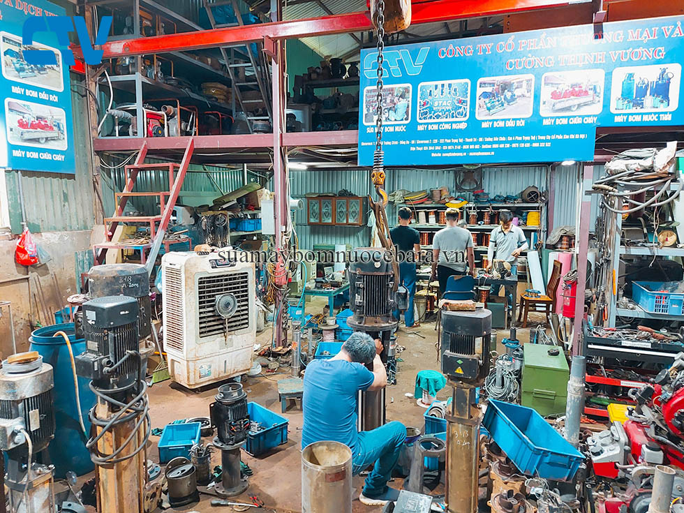 Sửa chữa, bảo dưỡng máy bơm trục đứng Ebara uy tín