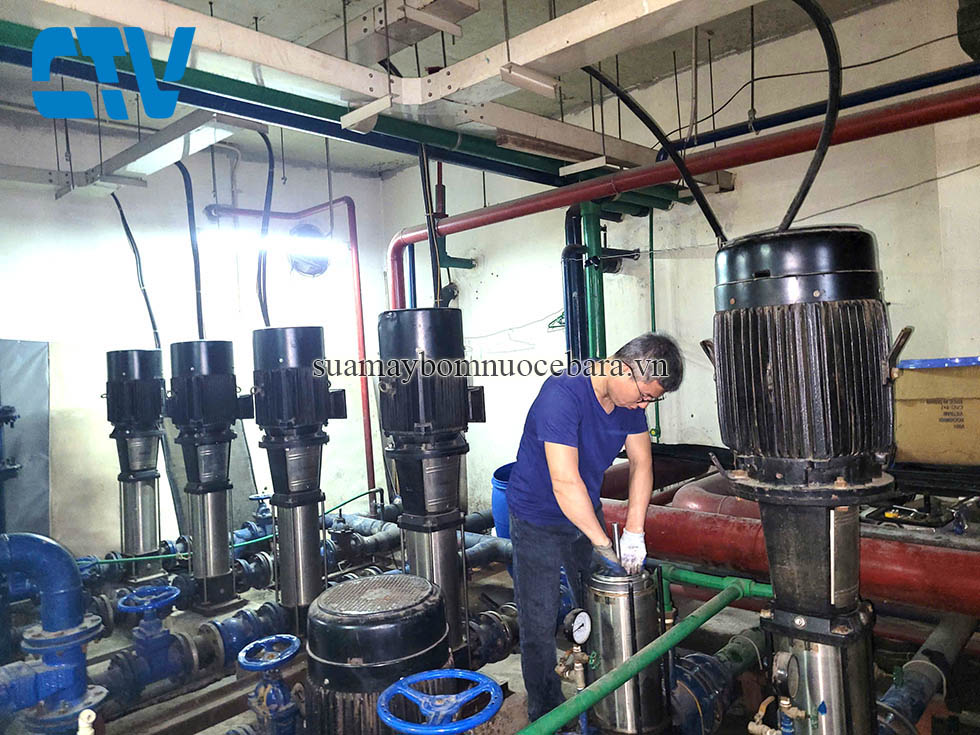 Sửa chữa, bảo dưỡng hệ bơm tăng áp Ebara uy tín