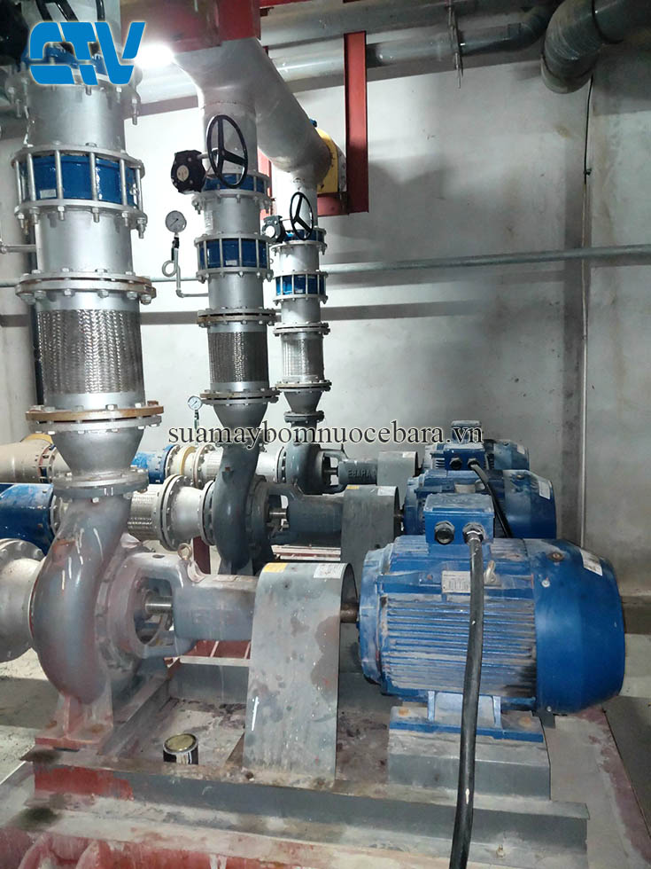 Sửa chữa máy bơm trục rời Ebara chuyên nghiệp tại miền Bắc